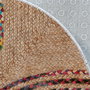 Conceptum Alfombra Woopamuk480 con Impresión Digital 3D de 150 x 150 cm Multicolor